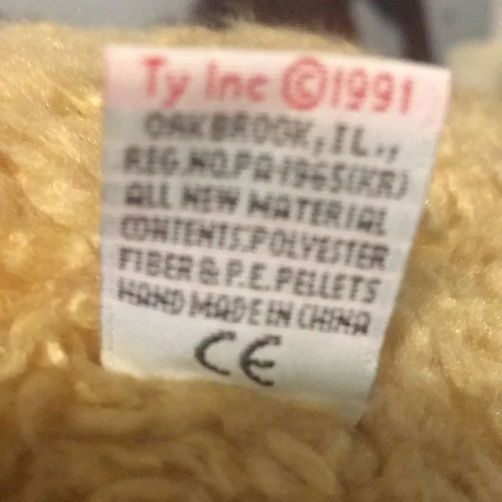 Vintage 1991 TY Patriot Bear
